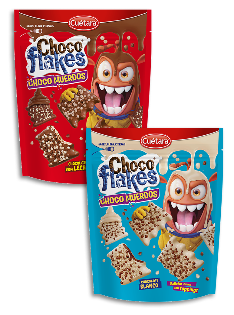 Pack de Choco Flakes Chocomuerdos