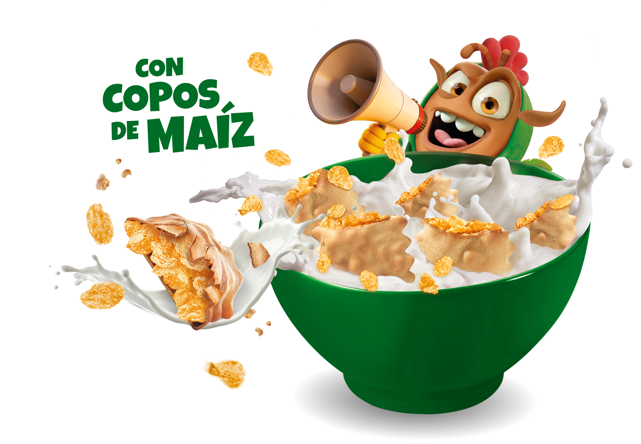 Fleky con Flakes Kikiriki